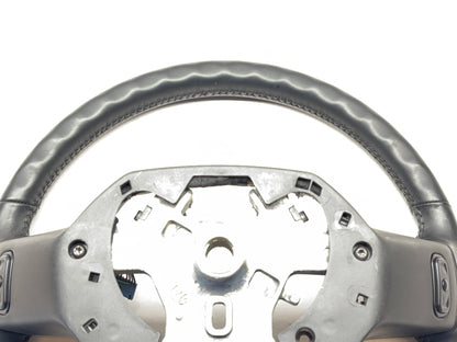 Leather Steering Wheel Ram 2013-2018 Ram 1500 2500 3500 Black 5NH77DX9AA