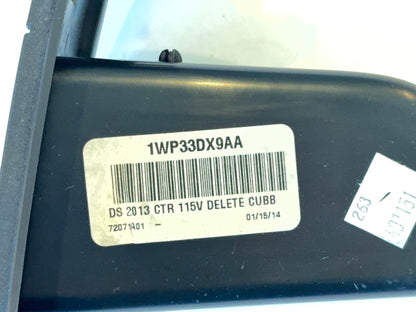 Dash Cubby without Inverter, 1WP33DX9AA, 2013-2018 Ram 1500 2500 3500 Used