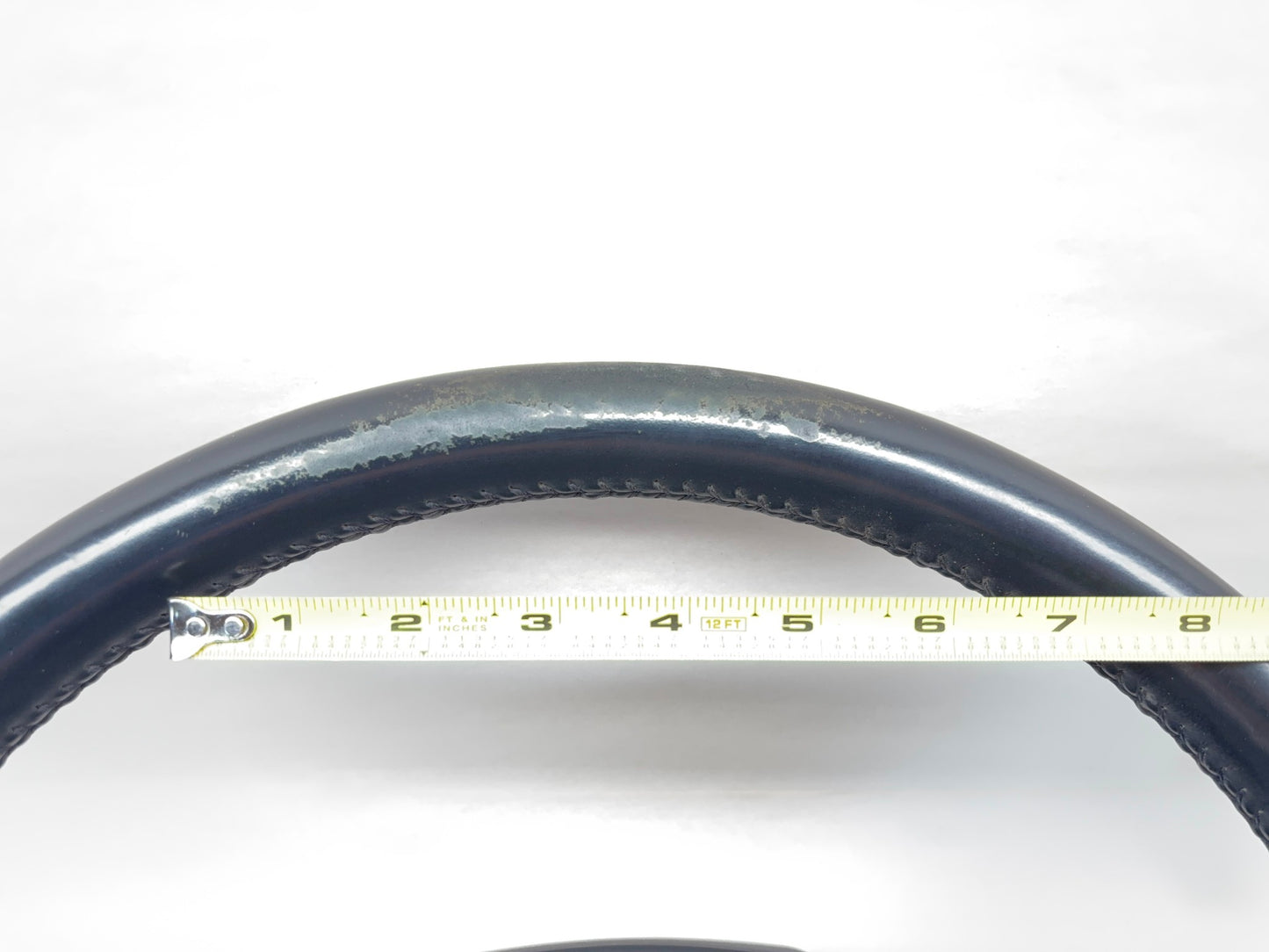 Leather Steering Wheel Ram 2013-18 Ram 1500 2500 3500 Black 5NH77DX9AA w Buttons