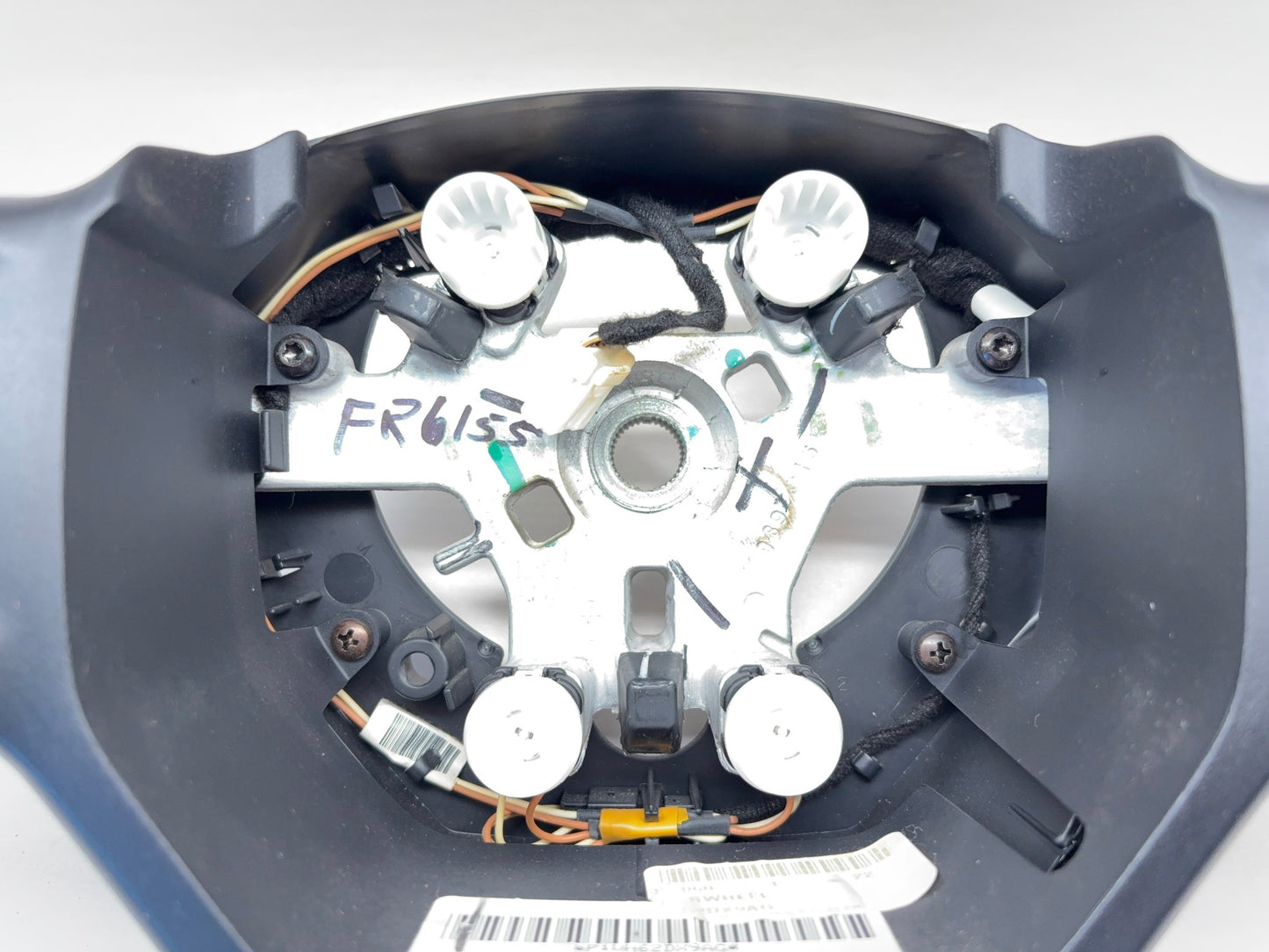 Leather Steering Wheel Ram 2013-18 Ram 1500 2500 3500 Black 5NH77DX9AA w Buttons