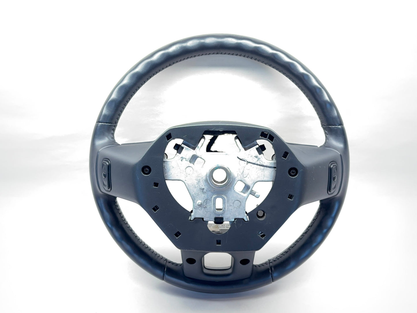 Leather Steering Wheel Ram 2013-18 Ram 1500 2500 3500 Black 5NH77DX9AA w Buttons