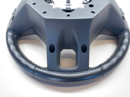 Leather Steering Wheel Ram 2013-18 Ram 1500 2500 3500 Black 5NH77DX9AA w Buttons