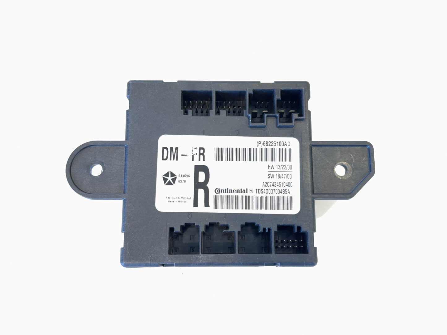 RH Passenger Door Module 2017-18 Ram 1500 2500 3500, 2019+ Classic 68225100AD