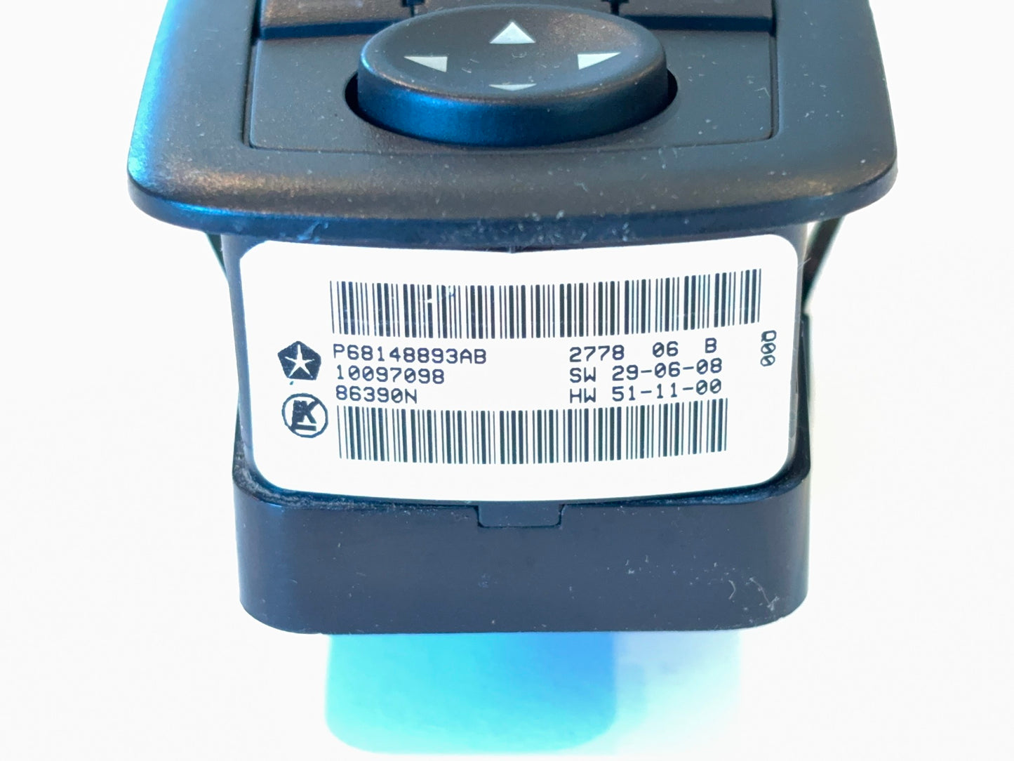 Master Switch Driver 2017-2018 Ram 1500 2500 3500 19+ Classic 2-Door 68148893AB