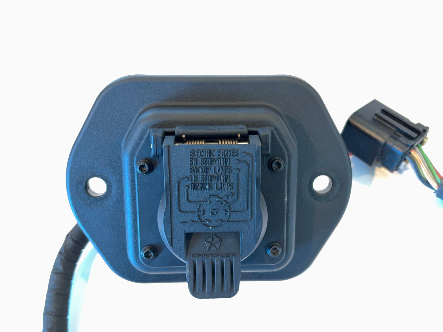 Gooseneck 7 Way Trailer Plug and Harness 2013-18 Ram 2500 3500 68188886 68171484