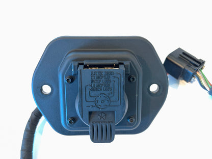 Gooseneck 7 Way Trailer Plug and Harness 2013-18 Ram 2500 3500 68188886 68171484