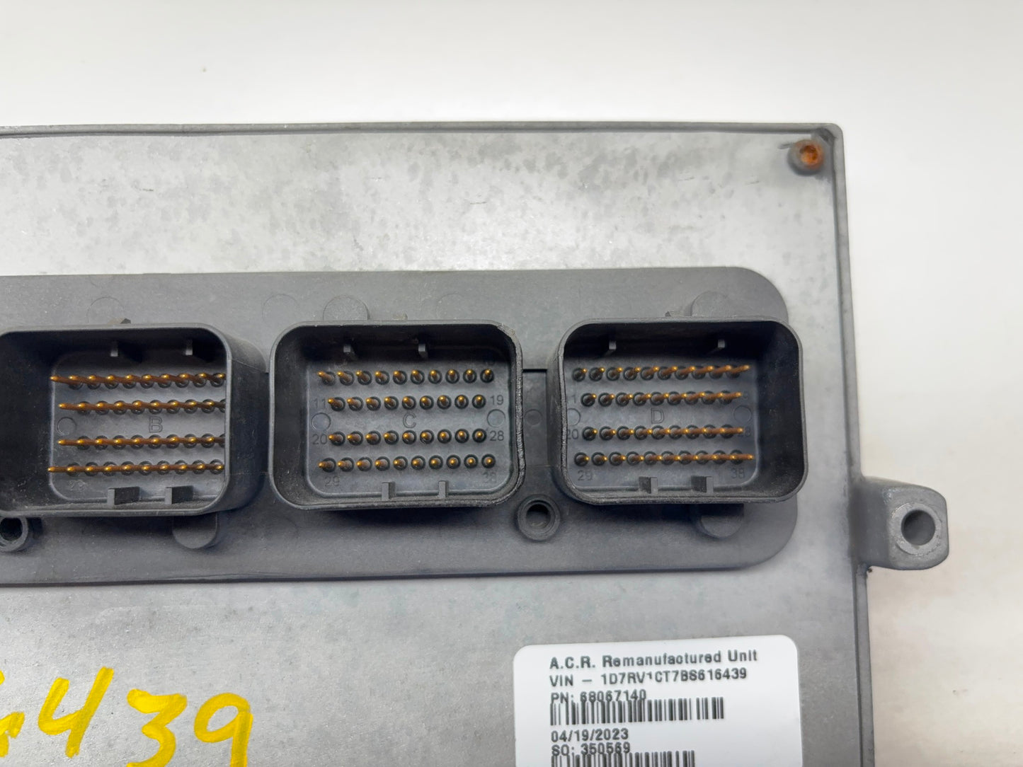 2011 Ram 1500 Engine Computer 5.7L Hemi 68067140 590-2209 Reprogram Required