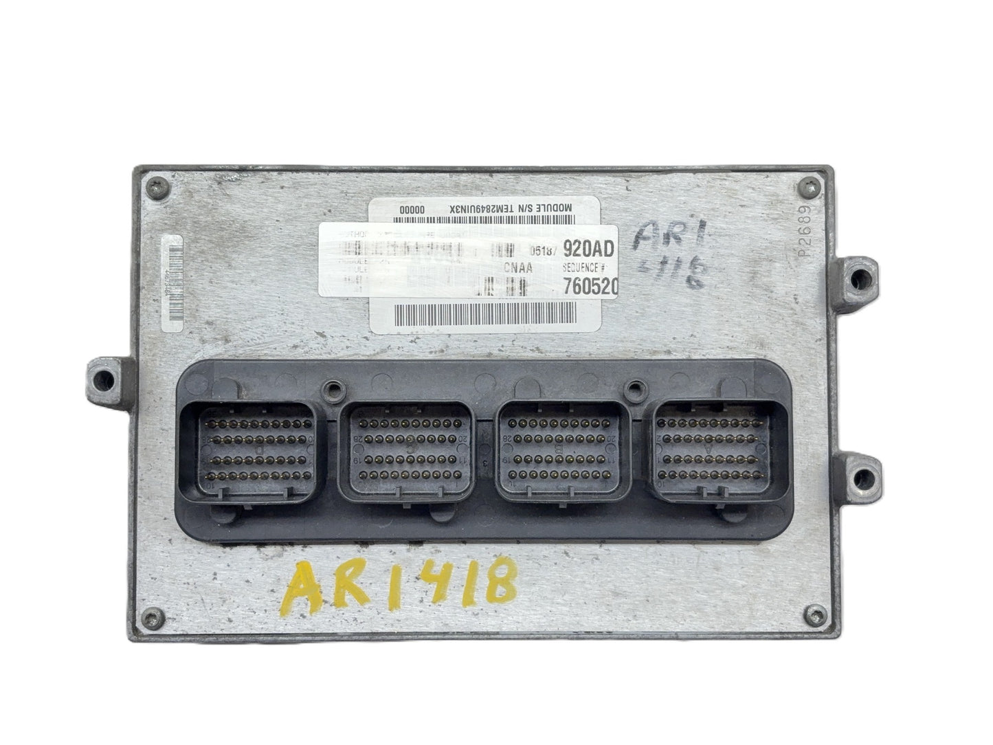 Engine Computer 2010 Ram 1500 2010 Dakota 4.7L Automatic 05187920AD 590-1782