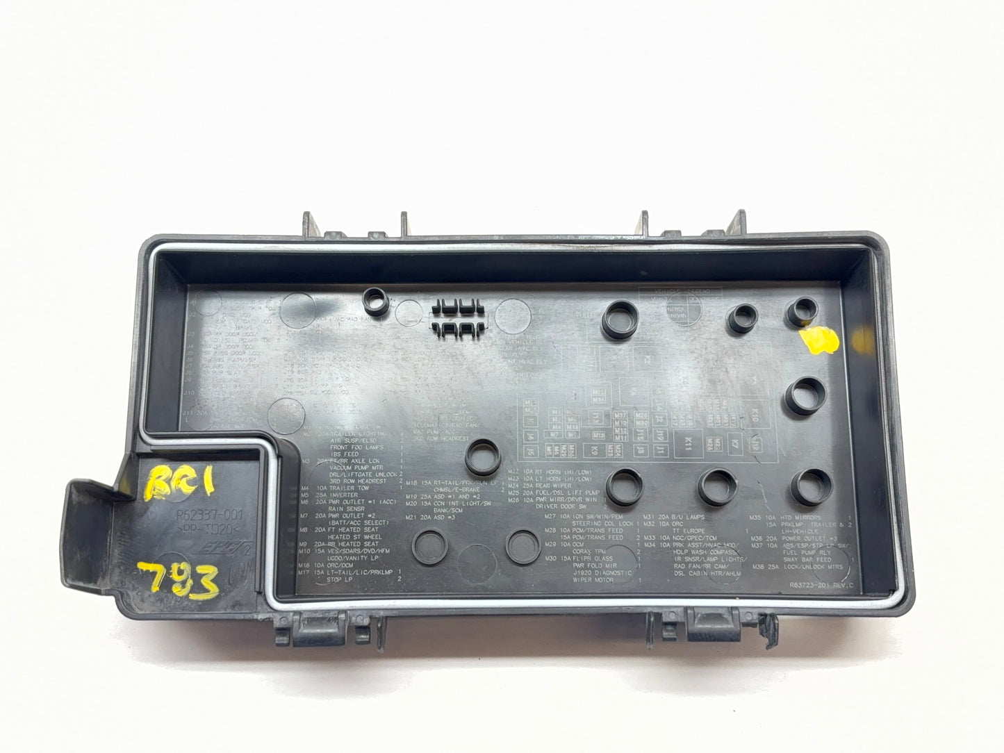 Cover for TIPM Totally Integrated Power Module, 2011 Ram 1500 5.7L Hemi V8