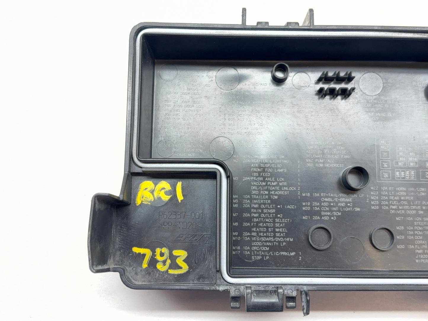 Cover for TIPM Totally Integrated Power Module, 2011 Ram 1500 5.7L Hemi V8