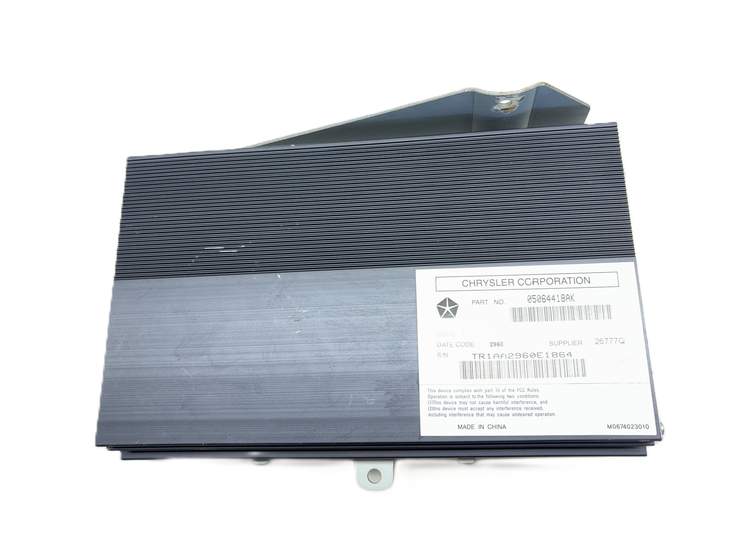 Factory Amplifier, 2010-2011 Ram 1500 2500 3500, 05064418AK