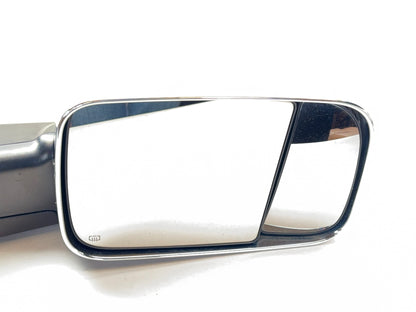 Passenger Chrome Tow Mirror 13-18 Ram 1500 2500 3500 19+ Class 68142672AD Memory