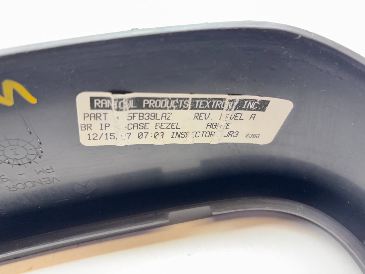 Transfer Case 4x4 Shifter Bezel 1998-2001 Ram 1500 2500 3500 5FB39LAZAB