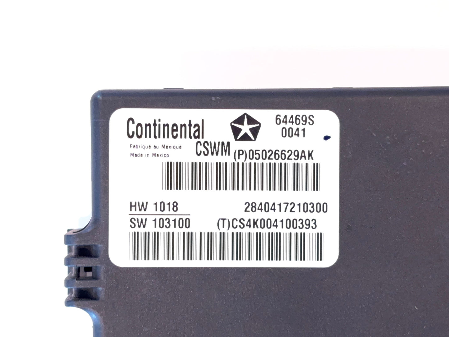 Seat Module, 2011-2012 Ram 1500 2500 3500 with Heated Seats and Heated Steering