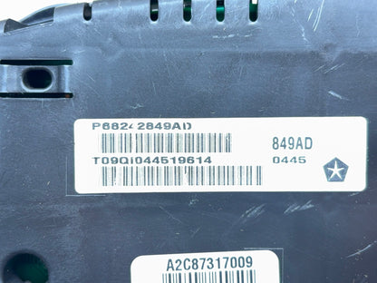 Speedometer Cluster 2015 Ram 1500 2500 3500 Gasoline 68242849AD