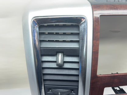 Radio Bezel Center Stack 2009-10 Ram 1500 10-12 2500 3500 Full Console *Dmg Vent