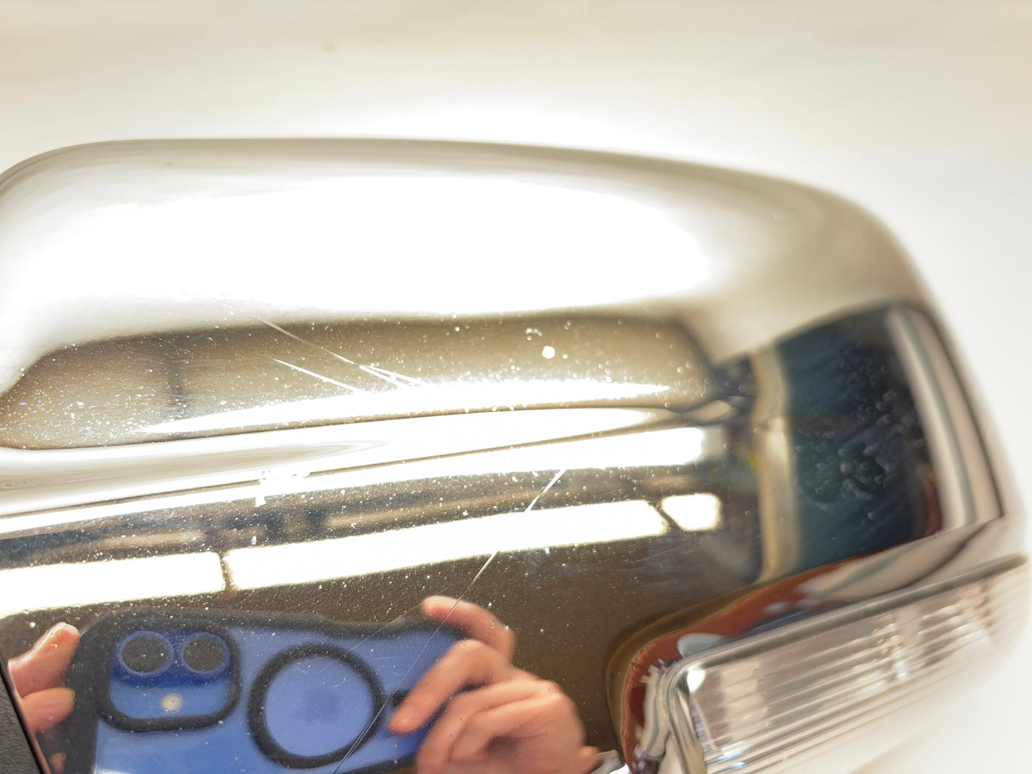 Driver Chrome Door Mirror 2014-18 Ram 1500 2500 Power Fold w/ Signal 68338375AA