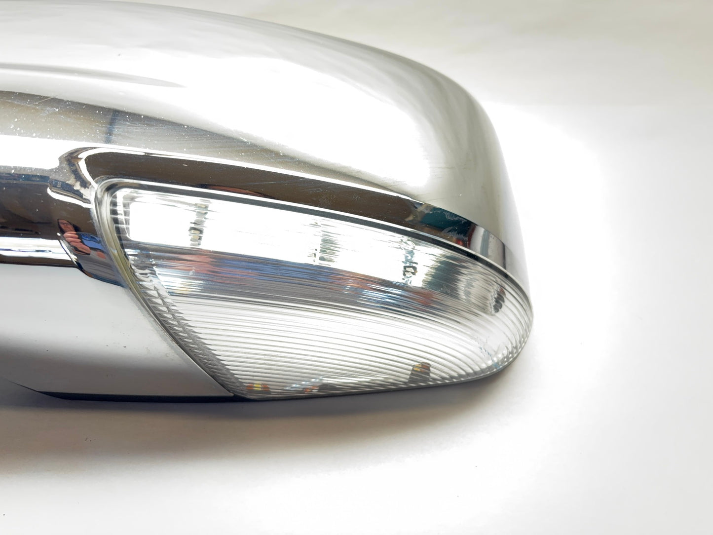 Driver Chrome Door Mirror 2014-18 Ram 1500 2500 Power Fold w/ Signal 68338375AA