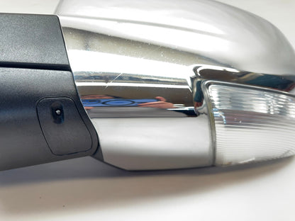 Driver Chrome Door Mirror 2014-18 Ram 1500 2500 Power Fold w/ Signal 68338375AA