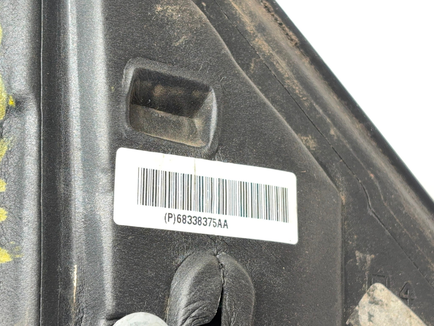 Driver Chrome Door Mirror 2014-18 Ram 1500 2500 Power Fold w/ Signal 68338375AA