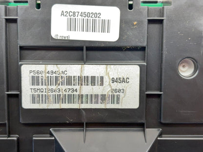 Speedometer Cluster 2014 Ram 1500 Premium LCD 7" Info Big Screen 56054945AC