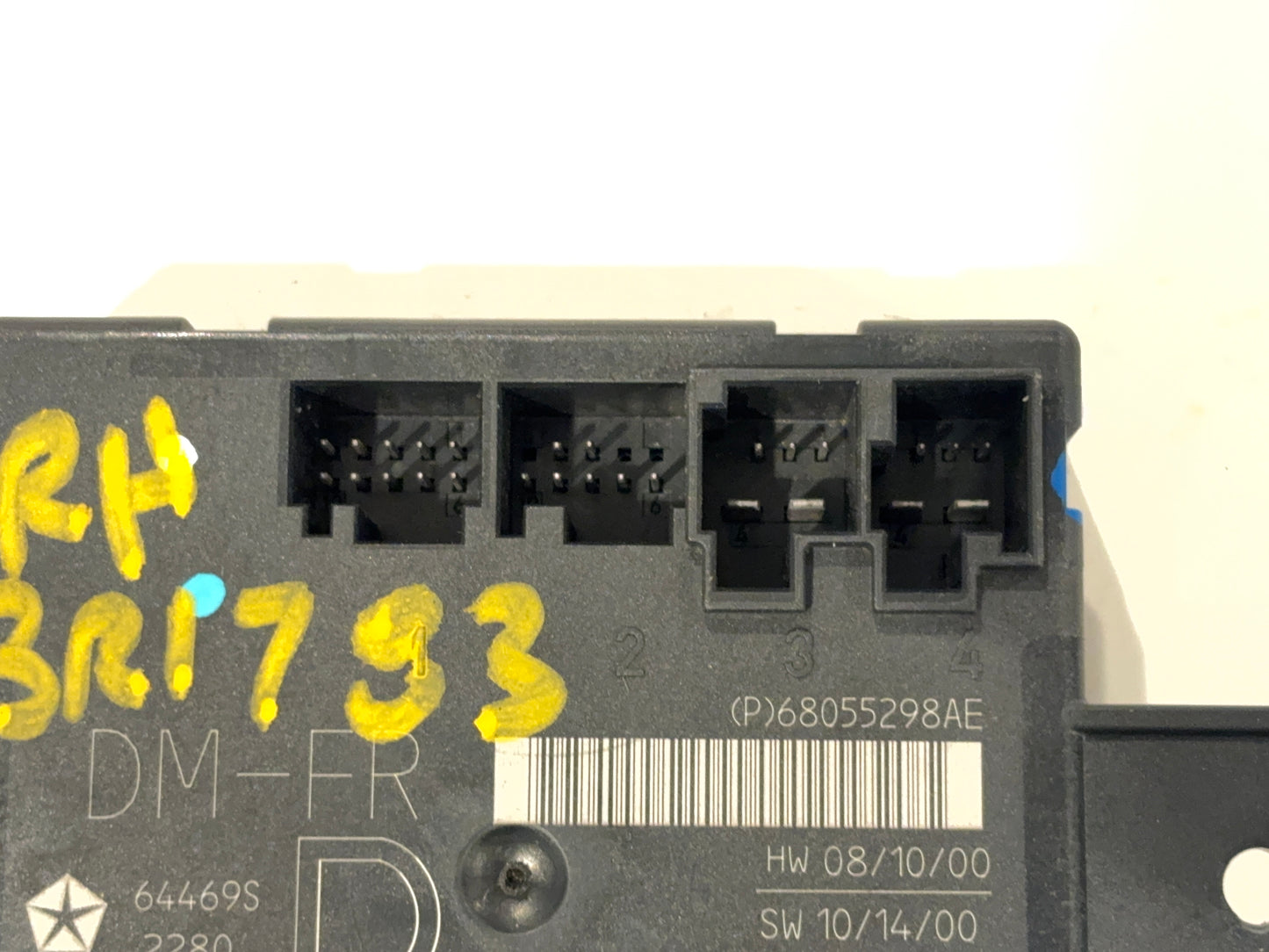 Passenger Side Door Module, 2010-2012 Ram 1500 2500 3500, RH 68055298AE