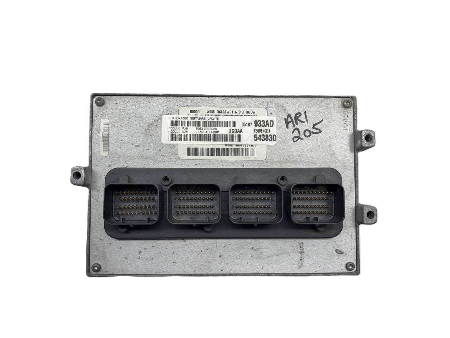 Engine Computer ECM 2010 Ram 1500 5.7 Hemi 5187933AD 590-1890 Reprogram Required