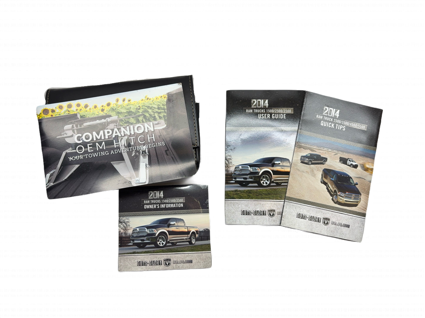 Owner's Manual, 2014 Ram 1500 2500 3500 with supplements for HD Trucks Towing