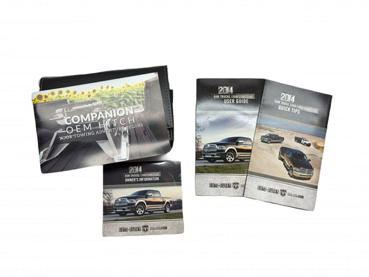 Owner's Manual, 2014 Ram 1500 2500 3500 with supplements for HD Trucks Towing