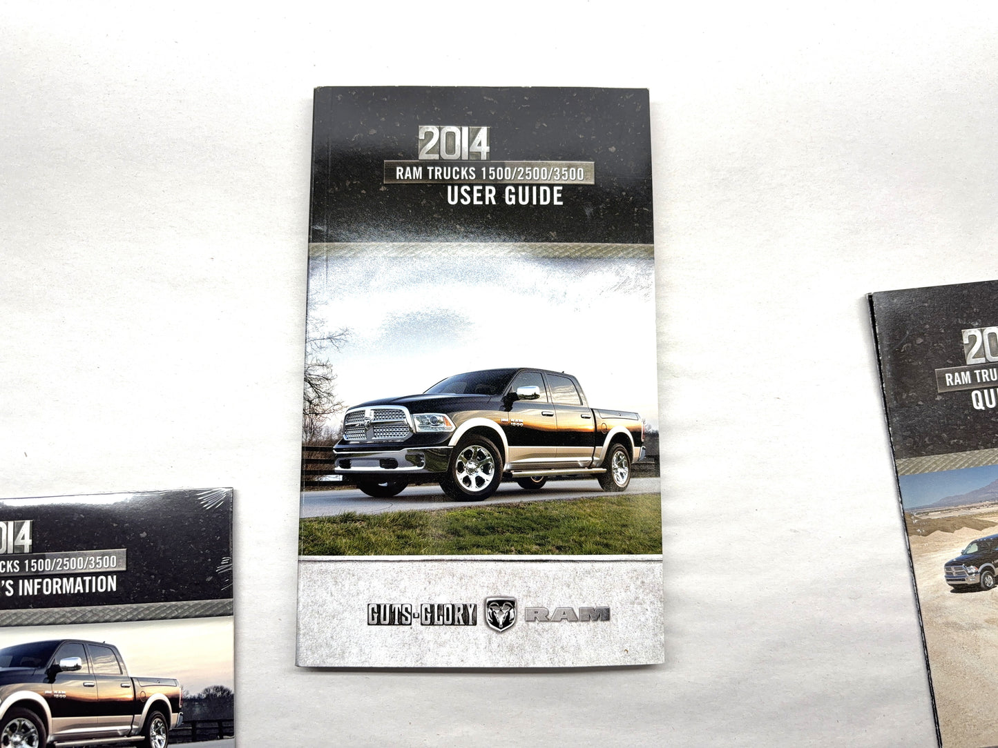 Owner's Manual, 2014 Ram 1500 2500 3500 with supplements for HD Trucks Towing