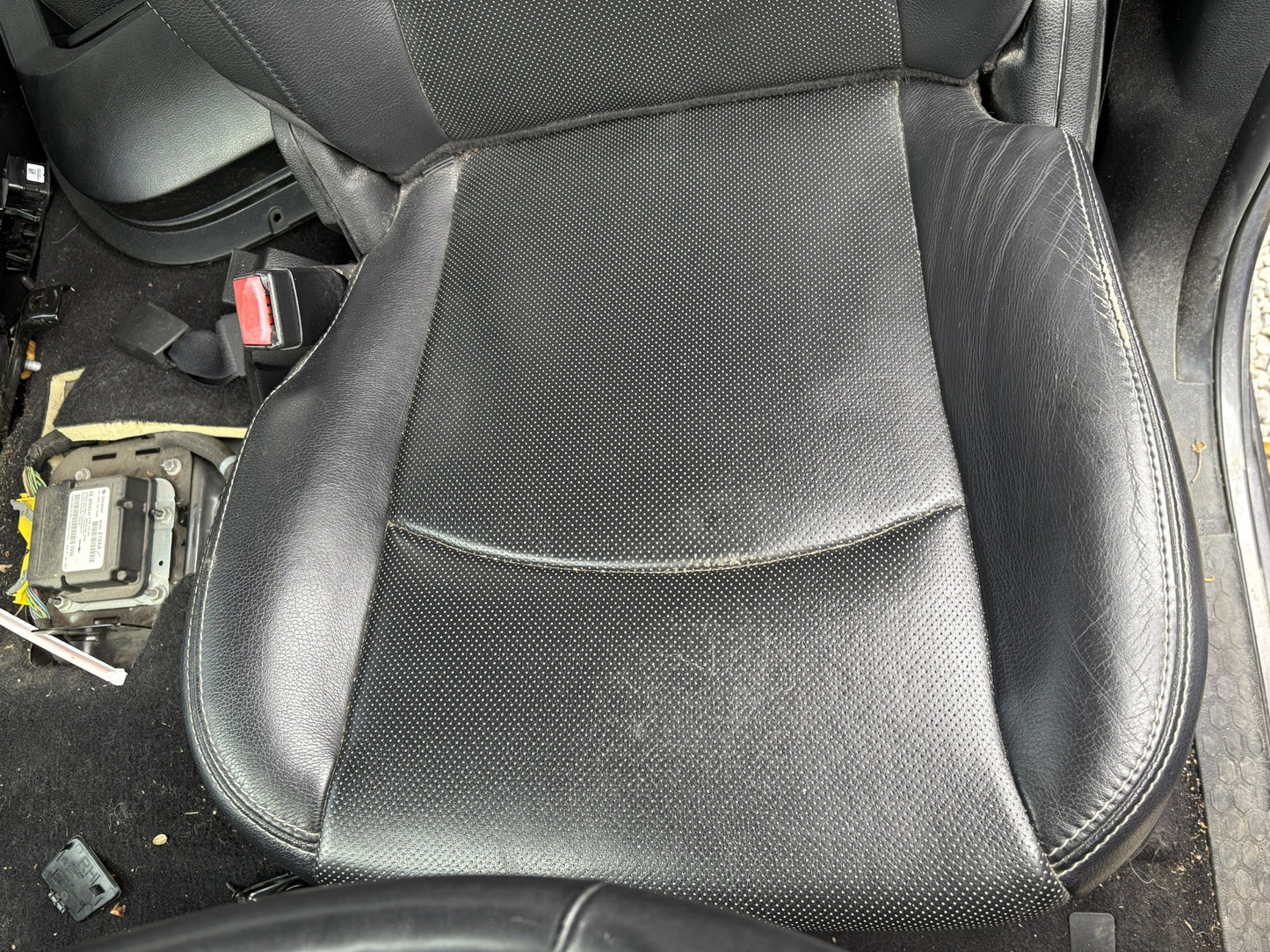 Black Leather Front Seats, 2013-2018 Ram 1500 2500 3500 Htd Vent Mem *NO SHIP