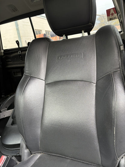 Black Leather Front Seats, 2013-2018 Ram 1500 2500 3500 Htd Vent Mem *NO SHIP