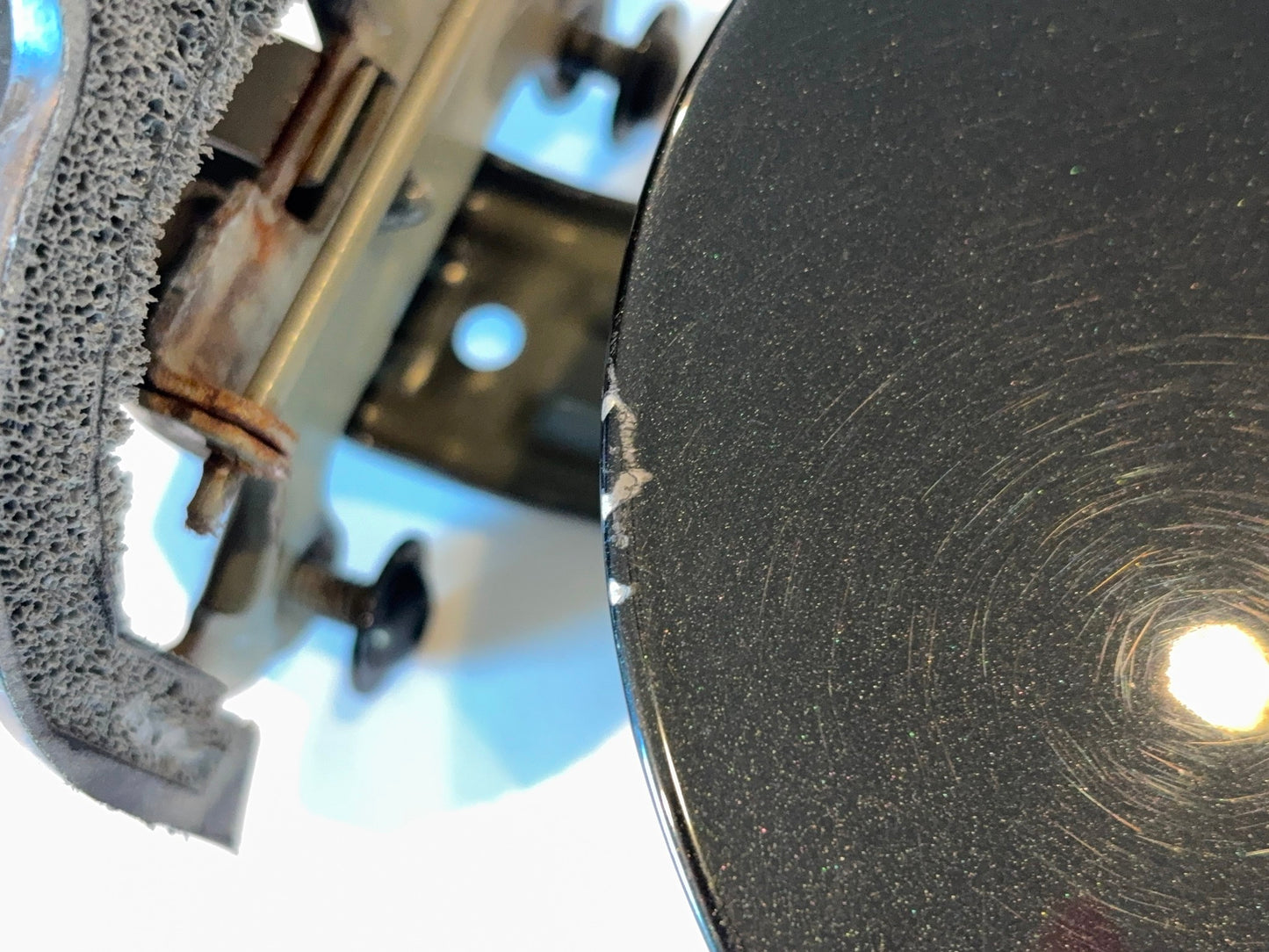 Fuel Door 2014-2018 Ram 1500 2500 3500 Brilliant Black PXR 68171514AA