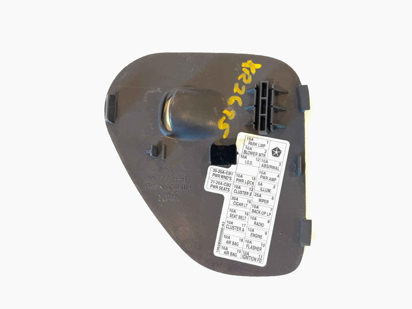 Dash Fuse Cover 1998-2001 Ram 1500 2500 3500 Agate Interior RU36LAZAA Left Side