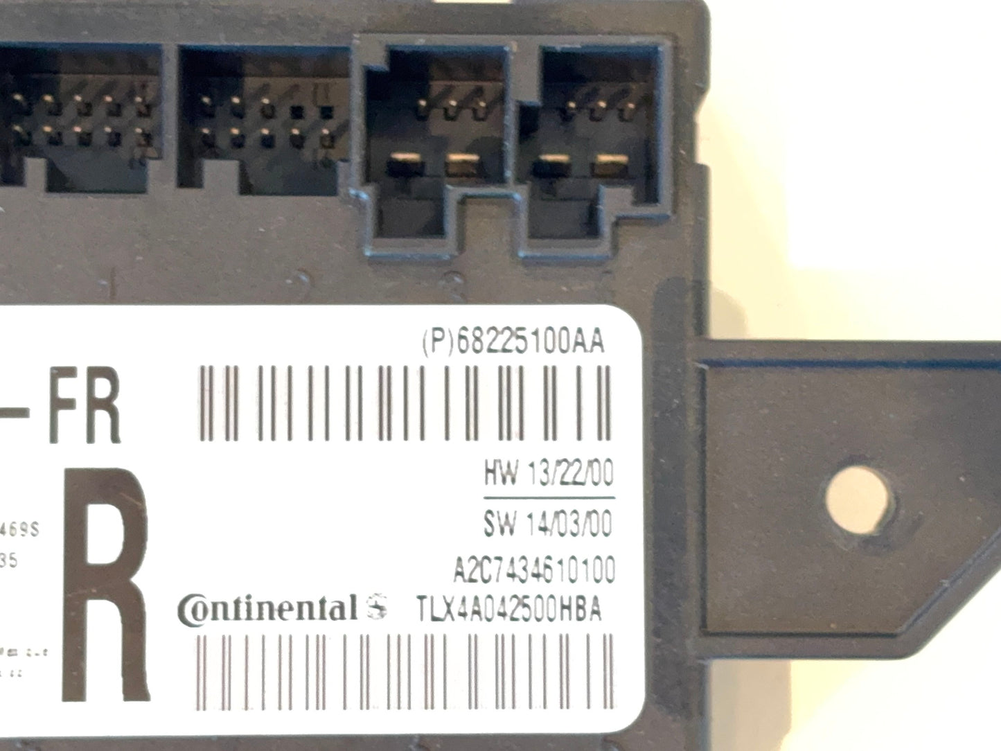 RH Passenger Door Module 2013-18 Ram 1500 2500 3500, 2019+ Classic 68225100AA