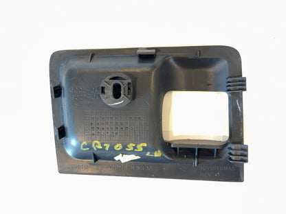 Door Handle Trim Bezel 2010-12 Dodge Ram 1500 2500 3500, Driver Side, Black