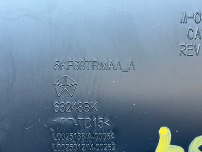 Radio Bezel Upper Cubby, 2006-2008 Ram 1500 2500 3500 5KF68TRMAA Beneath Radio