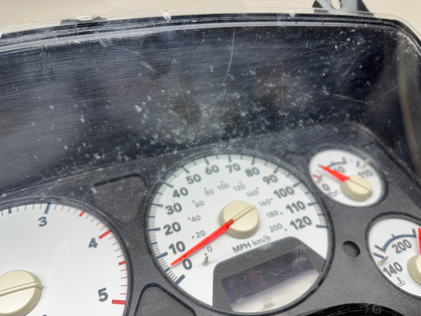 Speedometer, Instrument Cluster, 2006 Ram 2500 3500 5.9L Diesel w/ Power Locks