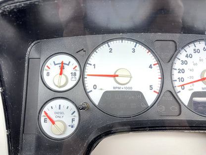 Speedometer, Instrument Cluster, 2006 Ram 2500 3500 5.9L Diesel w/ Power Locks
