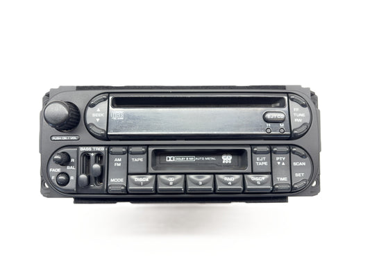 Radio AM/FM/CD/Cassette 2002-2005 Ram 1500, 2003-2005 Ram 2500 3500 5064042AB