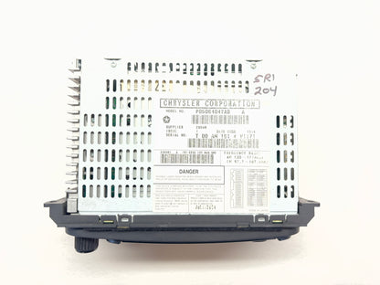 Radio AM/FM/CD/Cassette 2002-2005 Ram 1500, 2003-2005 Ram 2500 3500 5064042AB