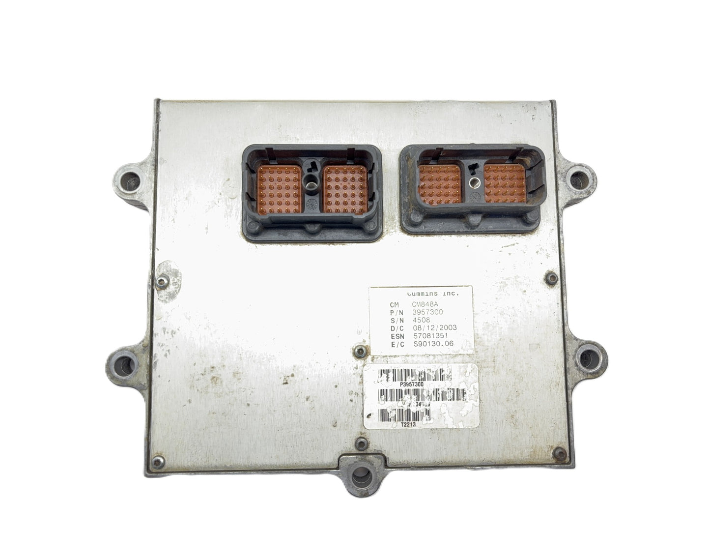 Engine Computer Early 2004 Dodge Ram 2500 3500 Diesel 5.9L 3957300 Manual 848A