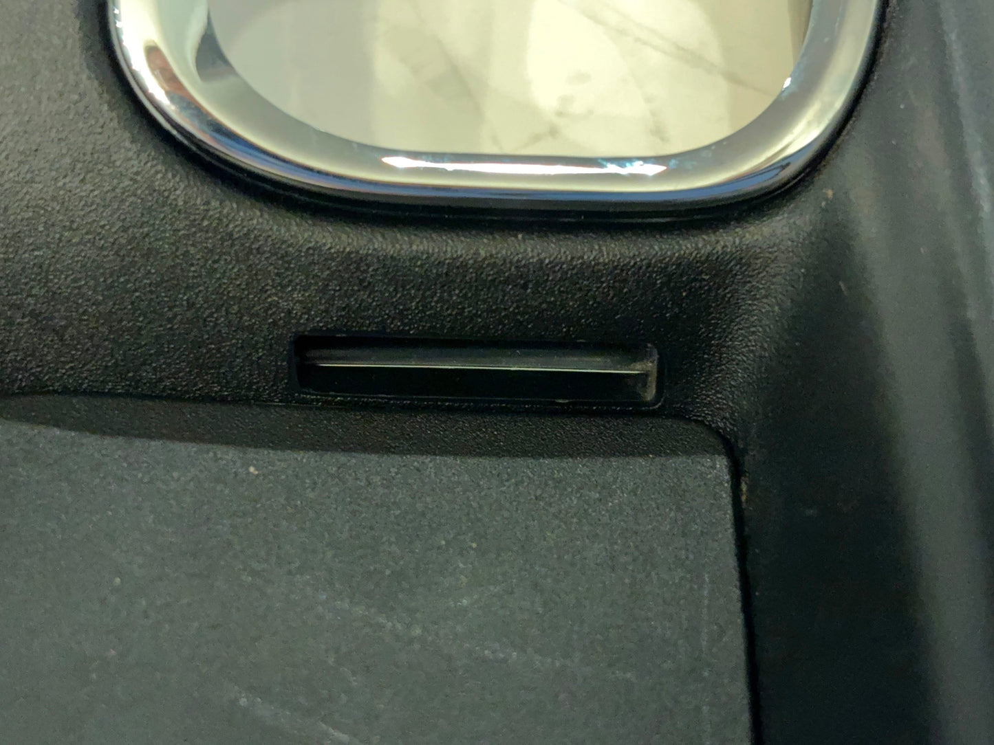 Passenger Door Handle Trim Bezel 2013-18 Ram 1500 2500 3500 1WD60DX9AC LED Black