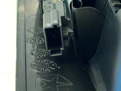 Passenger Door Handle Trim Bezel 2013-18 Ram 1500 2500 3500 1WD60DX9AC LED Black