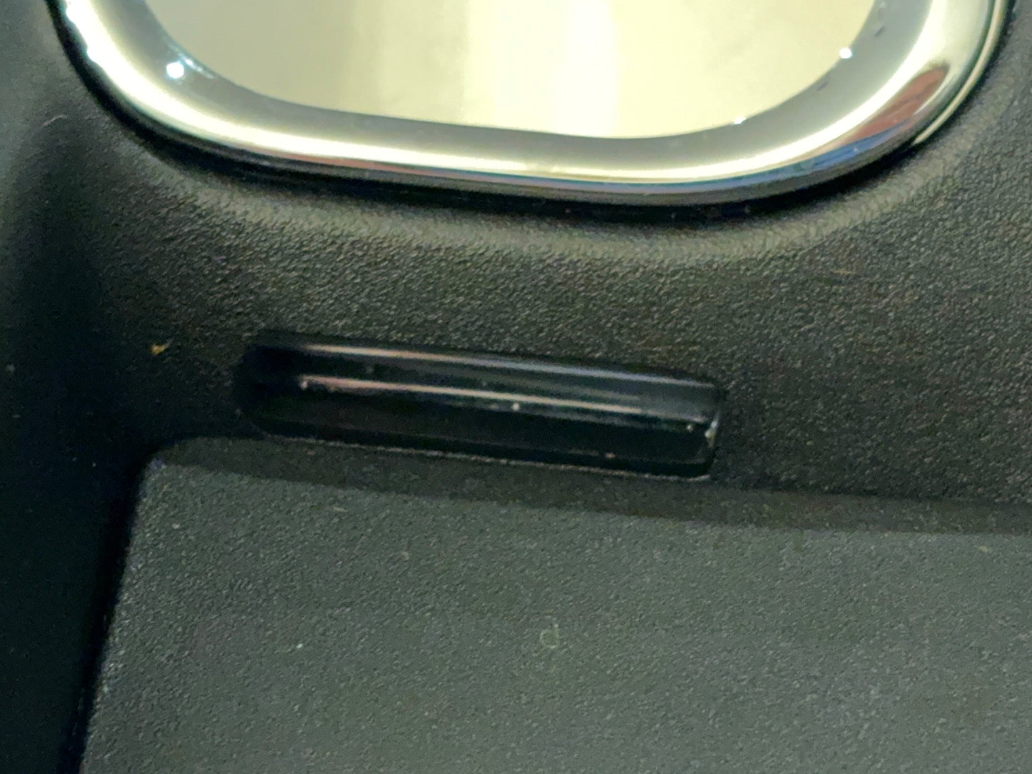 Driver Door Handle Trim Bezel 2013-18 Ram 1500 2500 3500 1WD61DX9AC LED Black