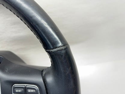 Heated Leather Steering Wheel Ram 1500 2500 3500 13-18 Black 1XC20DX9 *Very Worn