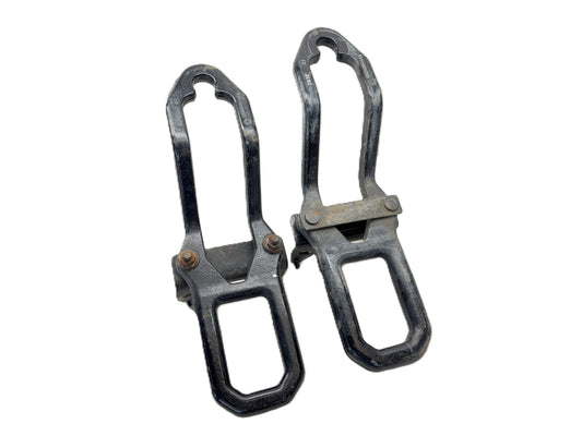Dodge Ram Rebel Tow Hook Pair, Fits 15-18 1500 Rebel, 68248844AA LH and RH, Used