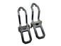 Dodge Ram Rebel Tow Hook Pair, Fits 15-18 1500 Rebel, 68248844AA LH and RH, Used