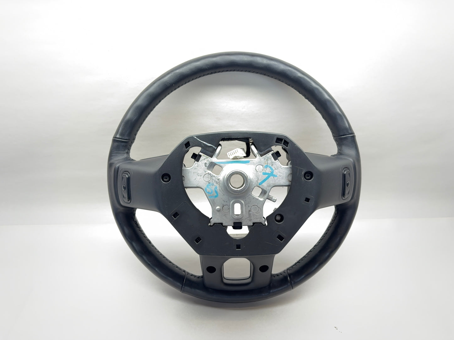 Heated Leather Steering Wheel Ram 1500 2500 3500 13-18 Black 1XC20DX9 *Very Worn