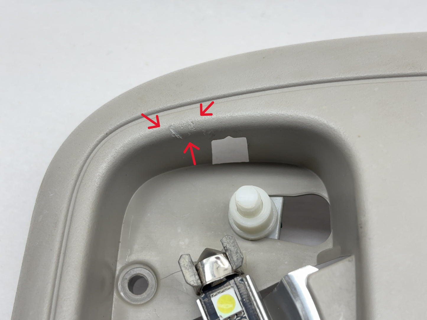 Overhead Console 2004-2005 Dodge Ram 1500 2500 3500 56049706AF No Lenses